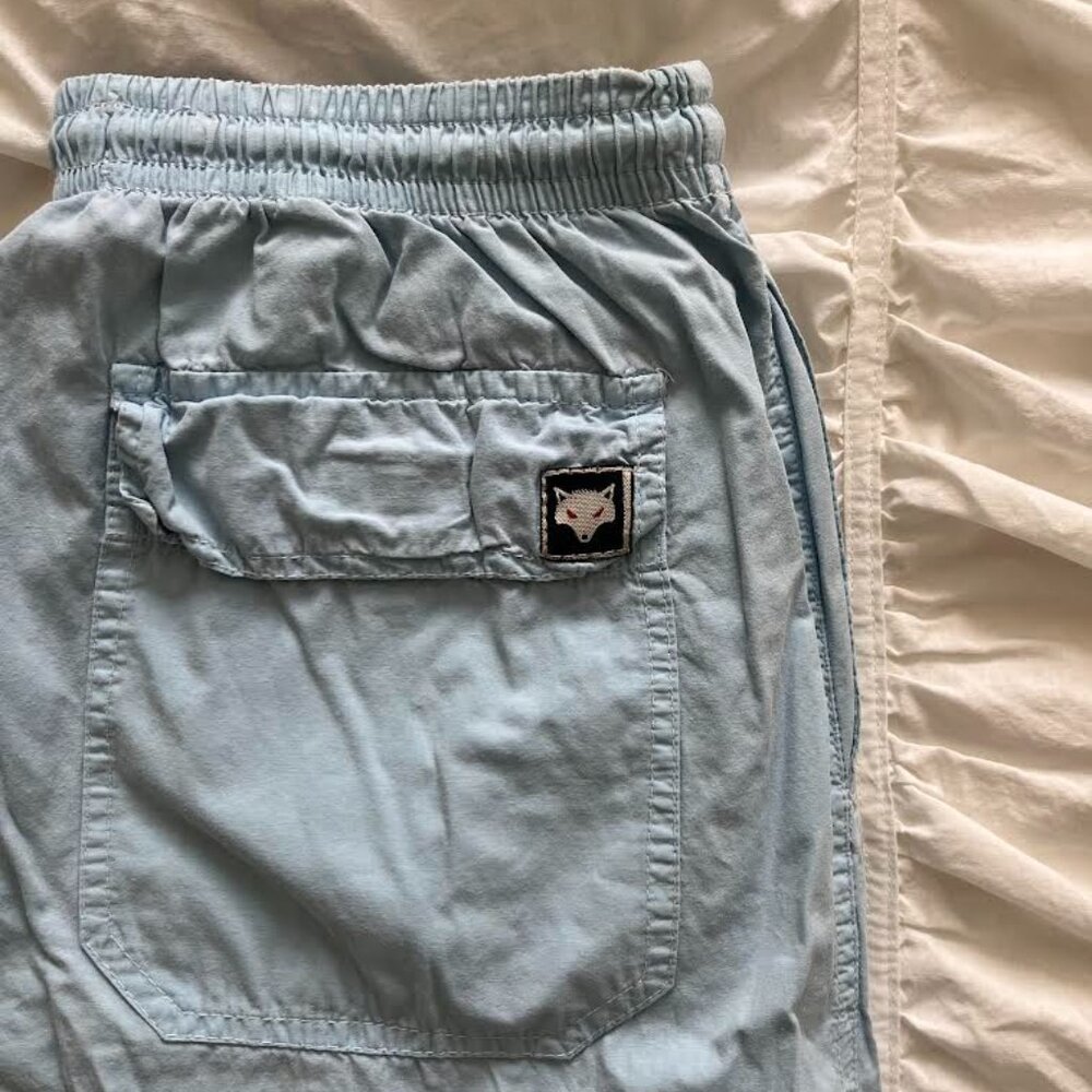 The Cruel by Fusaro Baby Blue 90s Parachute Pants